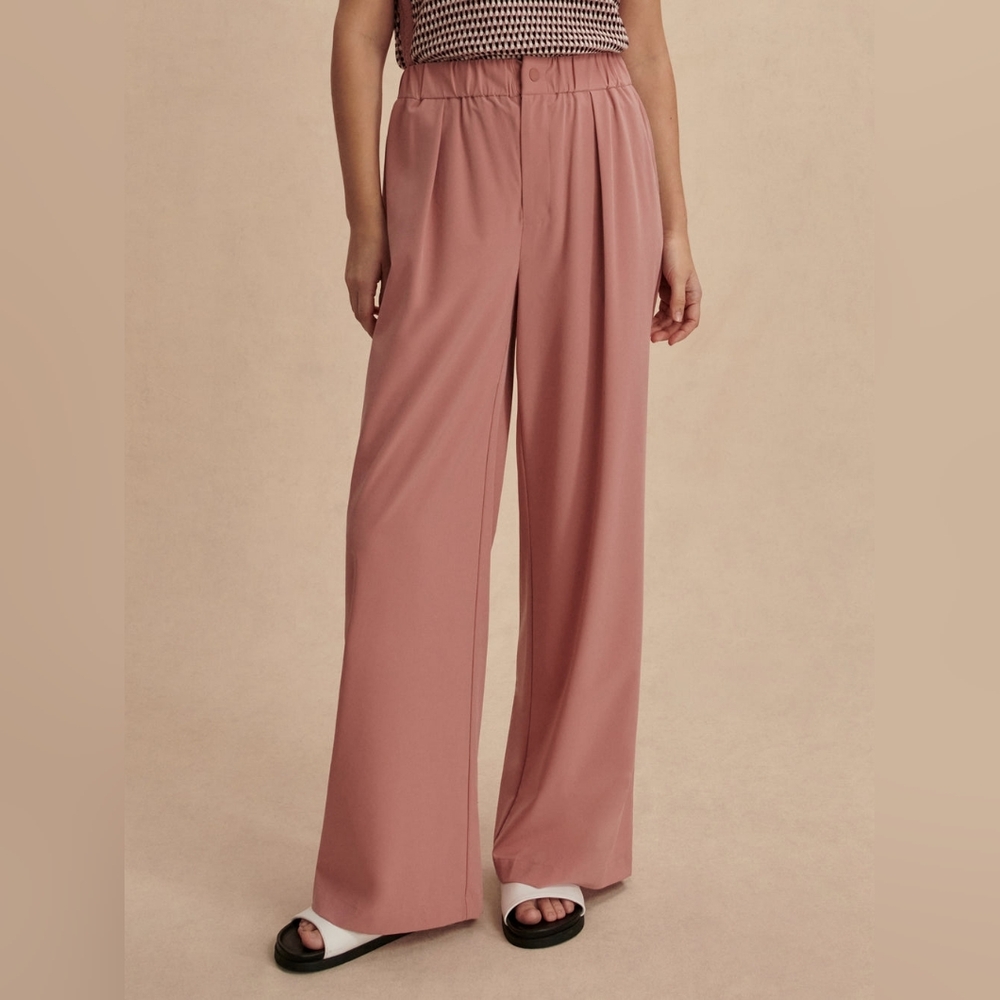 Varley Kayson 29.5 Inseam Ash Rose L NWT